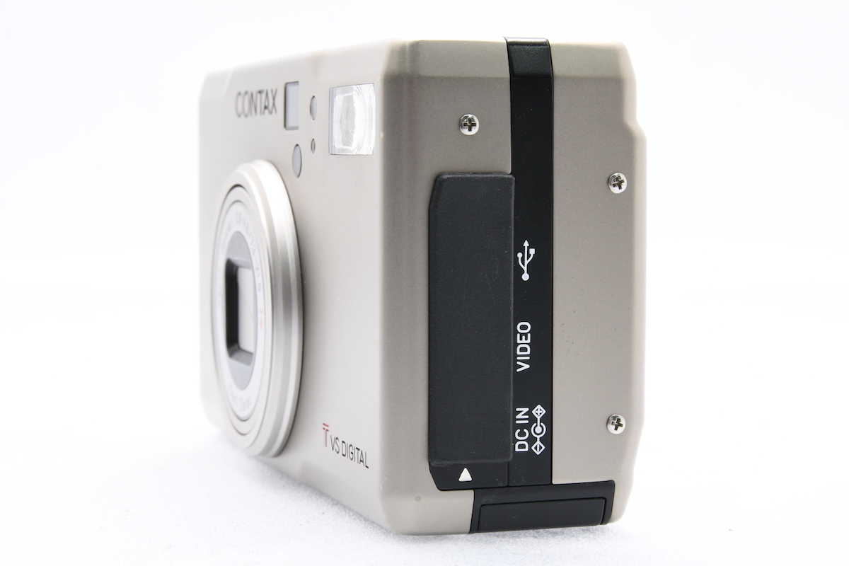 CONTAX Tvs DIGITAL コンタックス デジタルコンパクトカメラ 充電器付の画像6