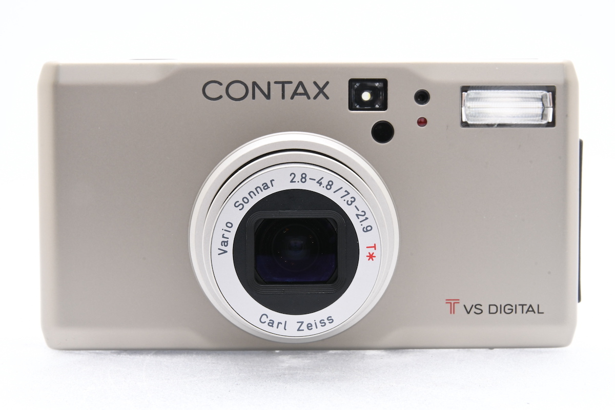 CONTAX Tvs DIGITAL コンタックス デジタルコンパクトカメラ 充電器付の画像1