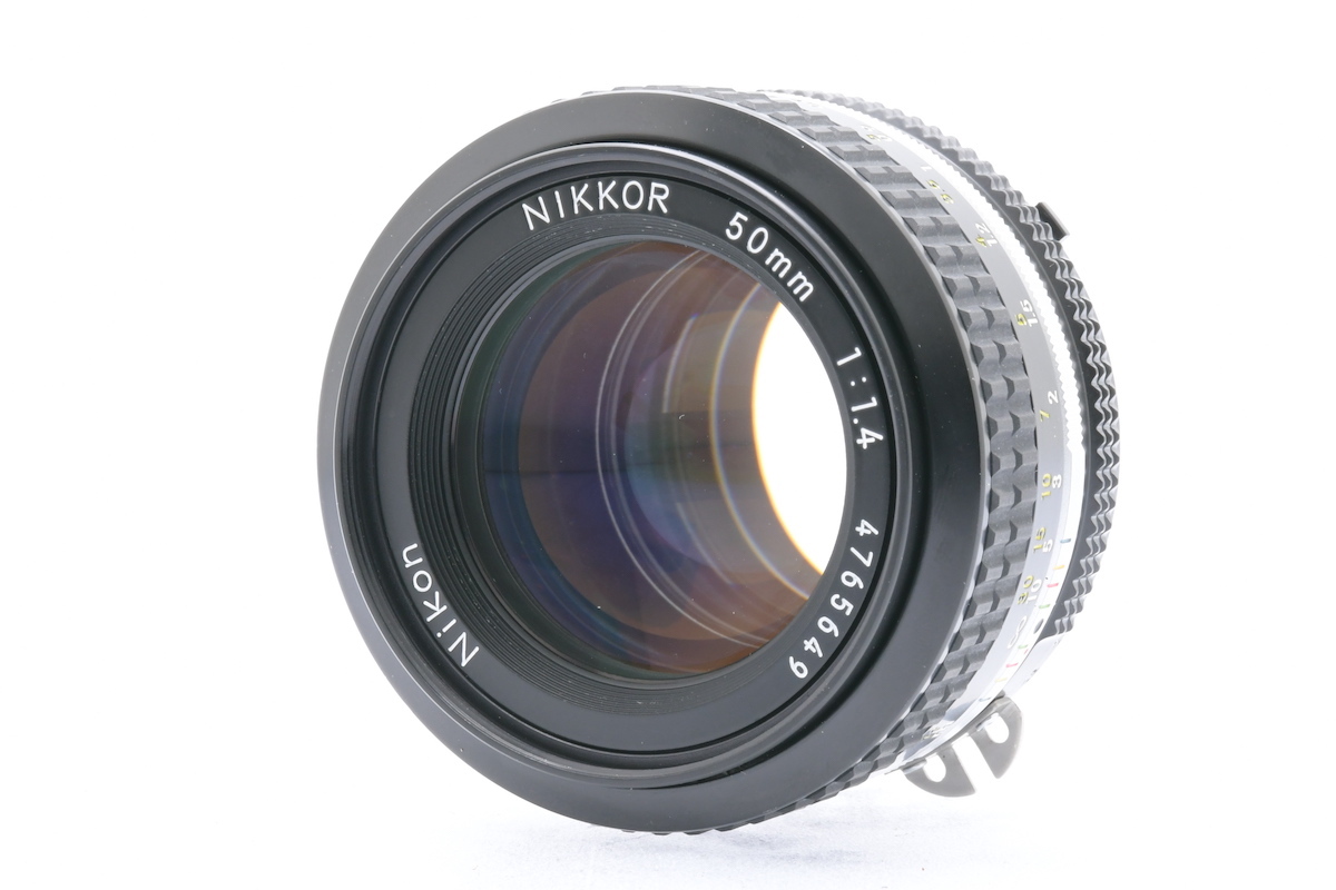 Nikon F3 134万台 + AI NIKKOR 50mm F1.4 + MD-4 ニコン MF一眼レフ 標準レンズ セットの画像8