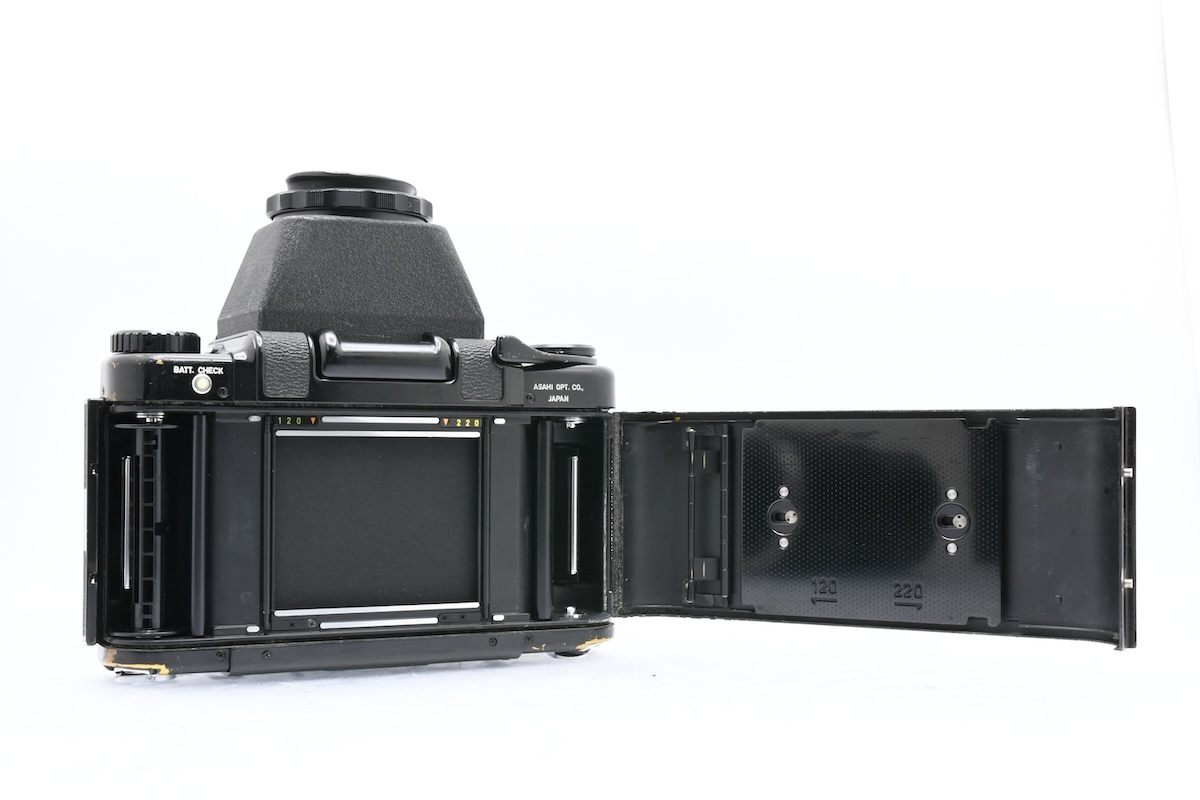 PENTAX 6×7 ウエストレベル 後期 + SMC TAKUMAR 200mm F4 ペンタックス フィルムカメラ レンズの画像3