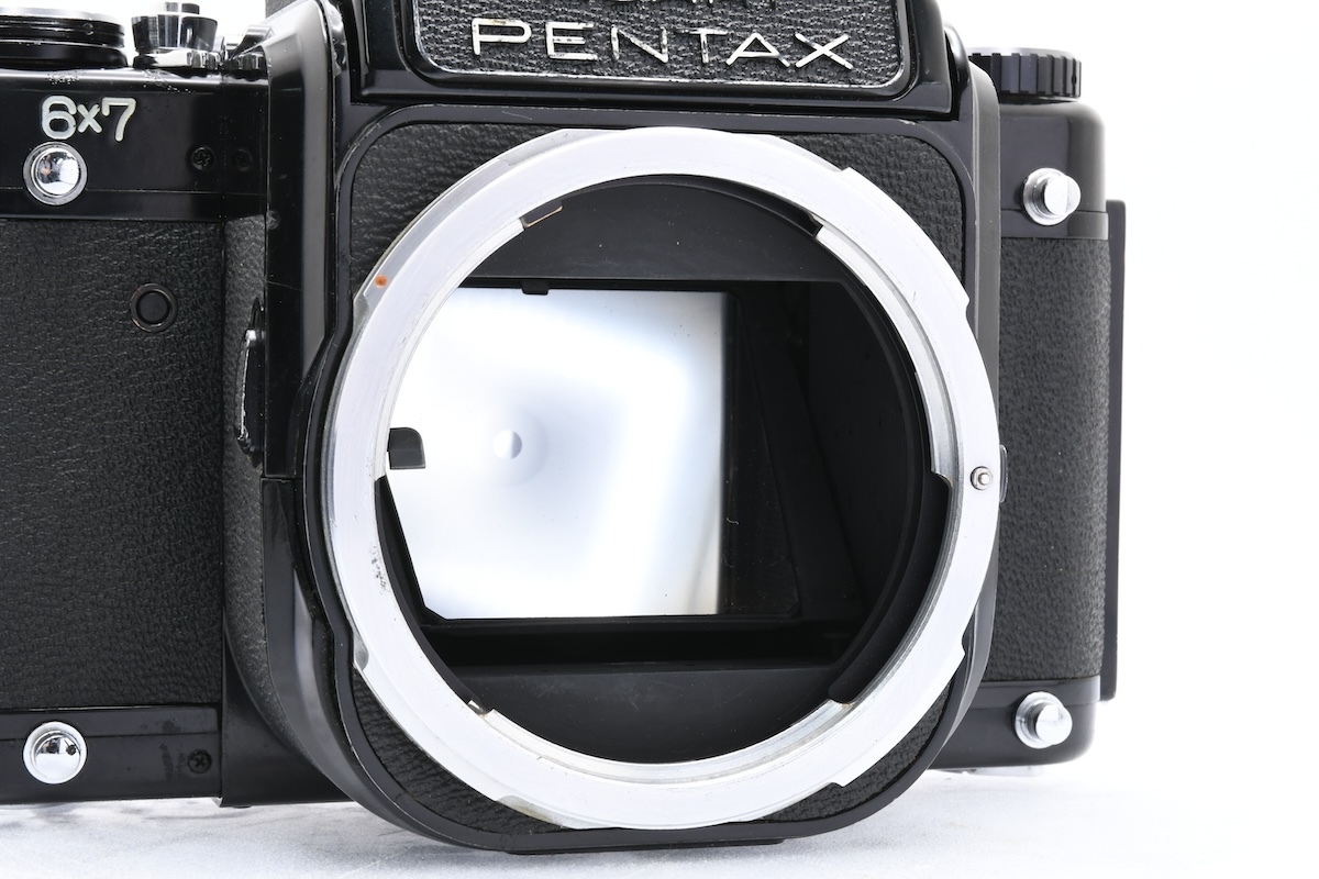 PENTAX 6×7 ウエストレベル 後期 + SMC TAKUMAR 200mm F4 ペンタックス フィルムカメラ レンズの画像6