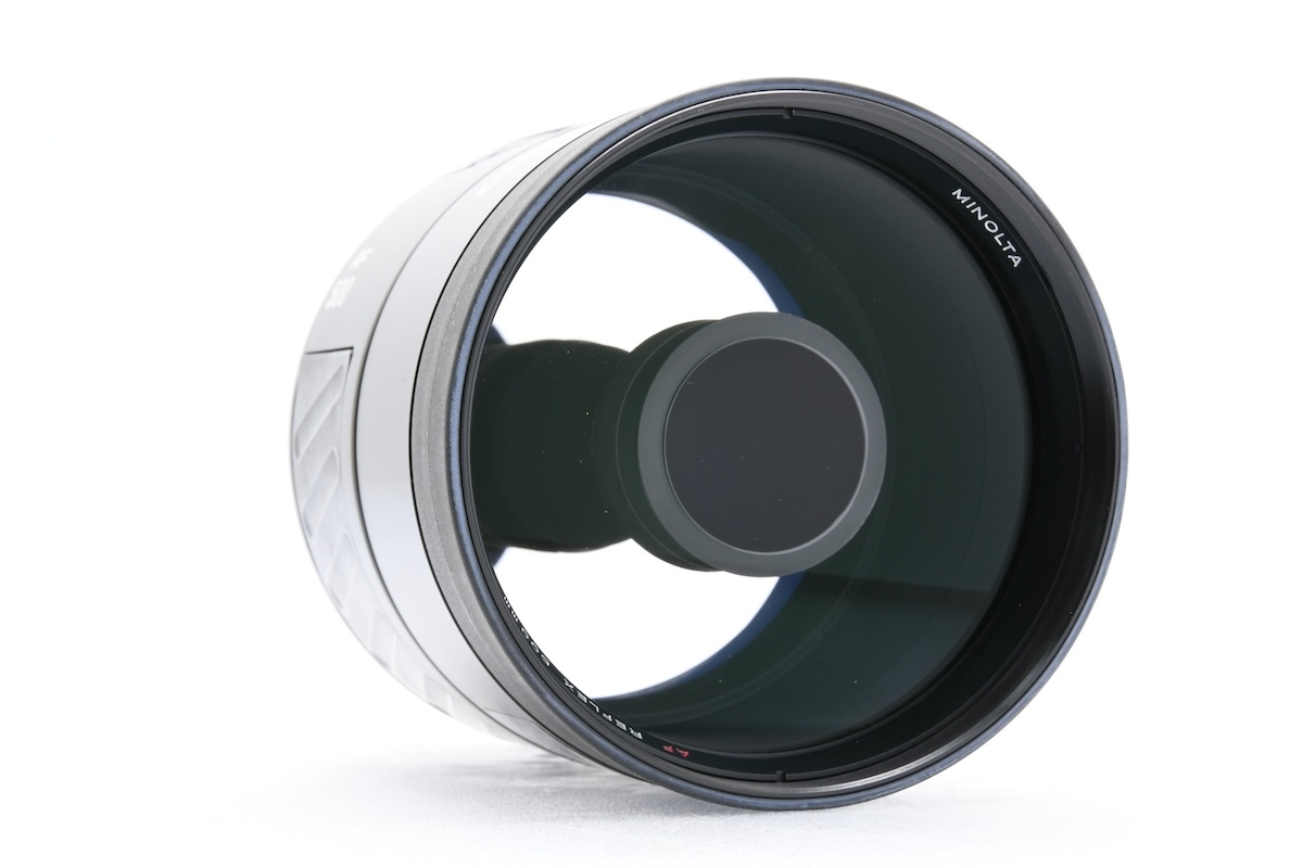 MINOLTA AF REFLEX 500mm F8 Aマウント ミノルタ AF一眼レフ用交換レンズ 超望遠単焦点 ミラーレンズの画像3