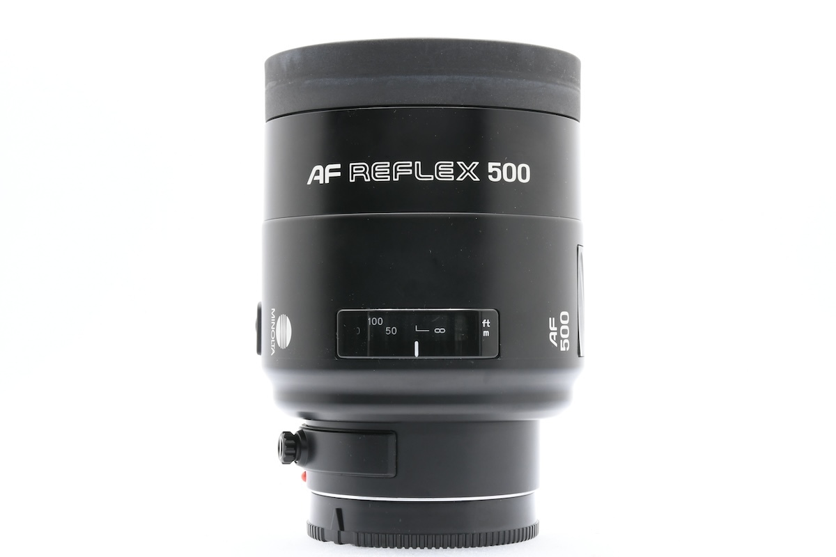 MINOLTA AF REFLEX 500mm F8 Aマウント ミノルタ AF一眼レフ用交換レンズ 超望遠単焦点 ミラーレンズの画像7