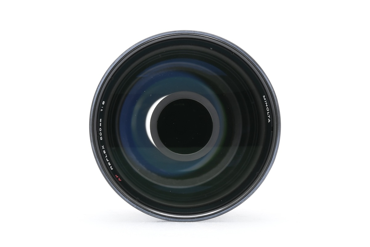 MINOLTA AF REFLEX 500mm F8 Aマウント ミノルタ AF一眼レフ用交換レンズ 超望遠単焦点 ミラーレンズの画像2