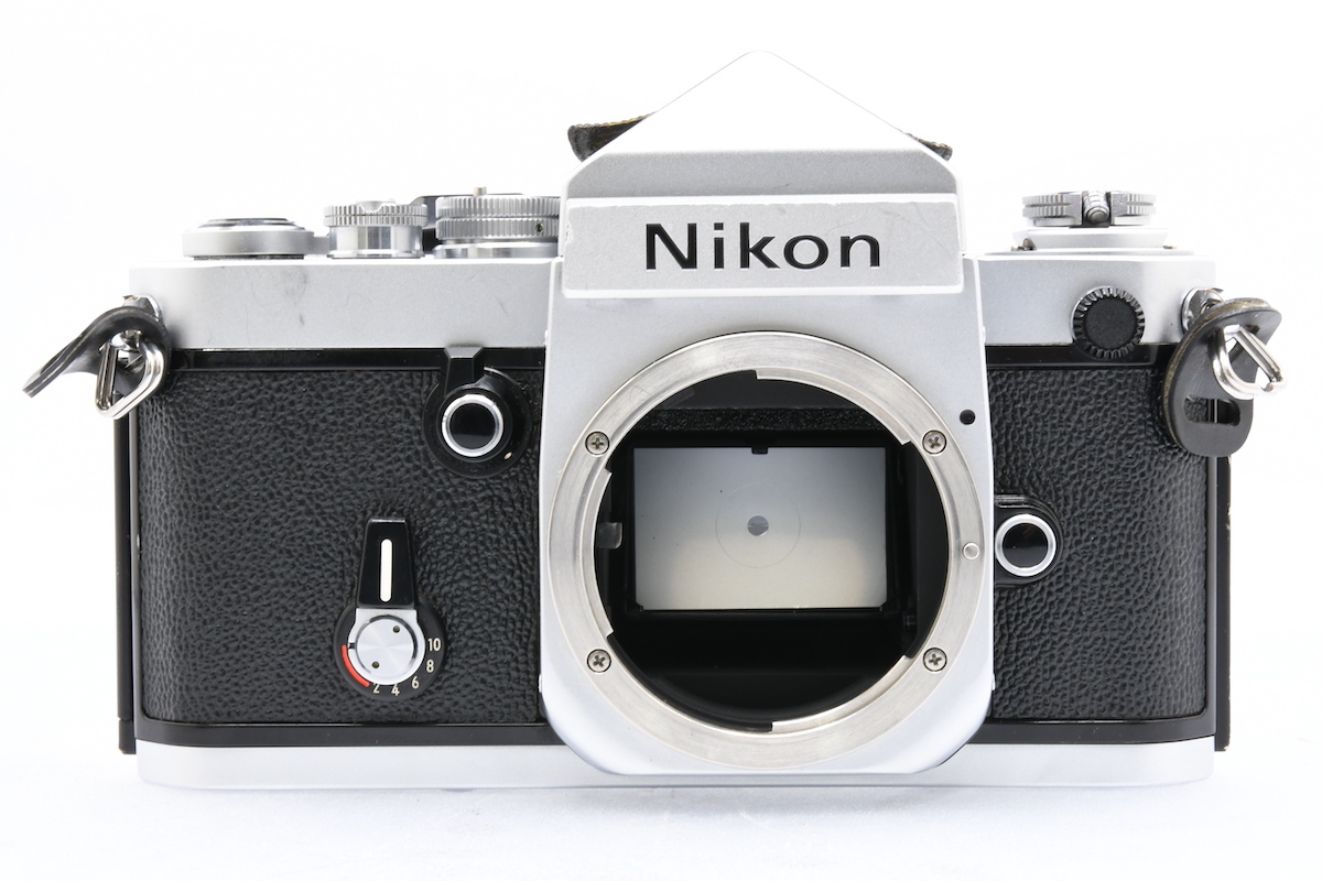 Nikon F2 アイレベル 710万台 シルバー ボディ ニコン MF一眼レフ フィルムカメラの画像1