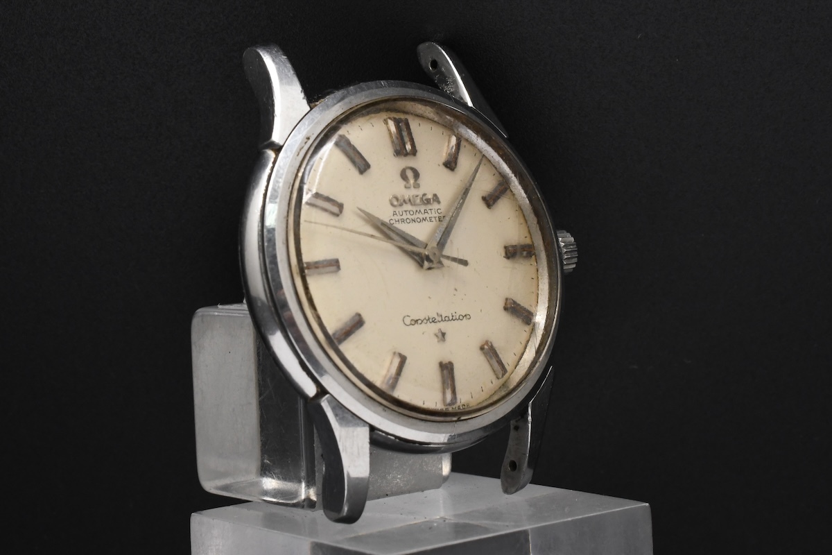 難あり OMEGA Constellation Ref：14381 オメガ コンステレーション 自動巻き シルバーダイヤル 腕時計 ■24185