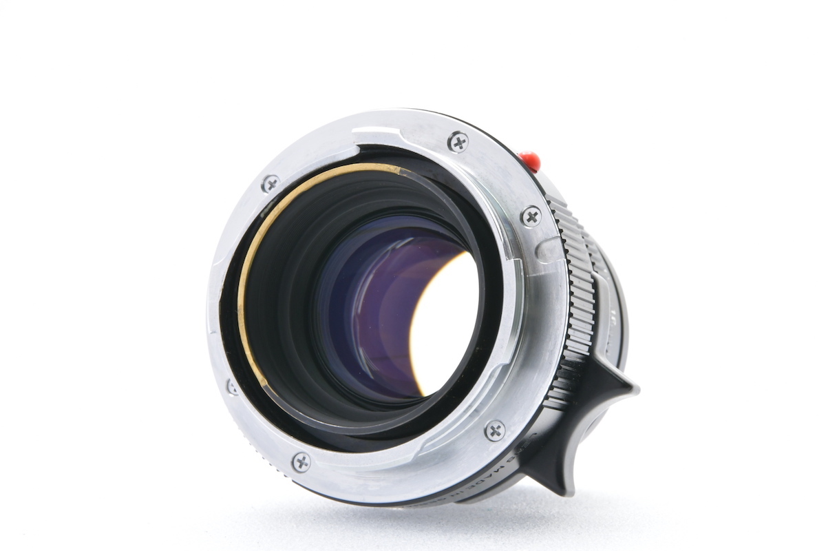 Leica SUMMICRON-M 50mm F2 第3世代 1989年製 Mマウント 専用フード 12538付 ライカ レンズ
