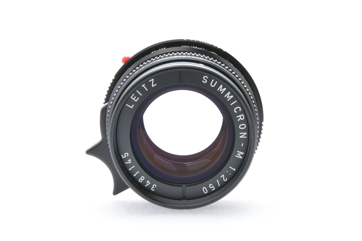 Leica SUMMICRON-M 50mm F2 第3世代 1989年製 Mマウント 専用フード 12538付 ライカ レンズ