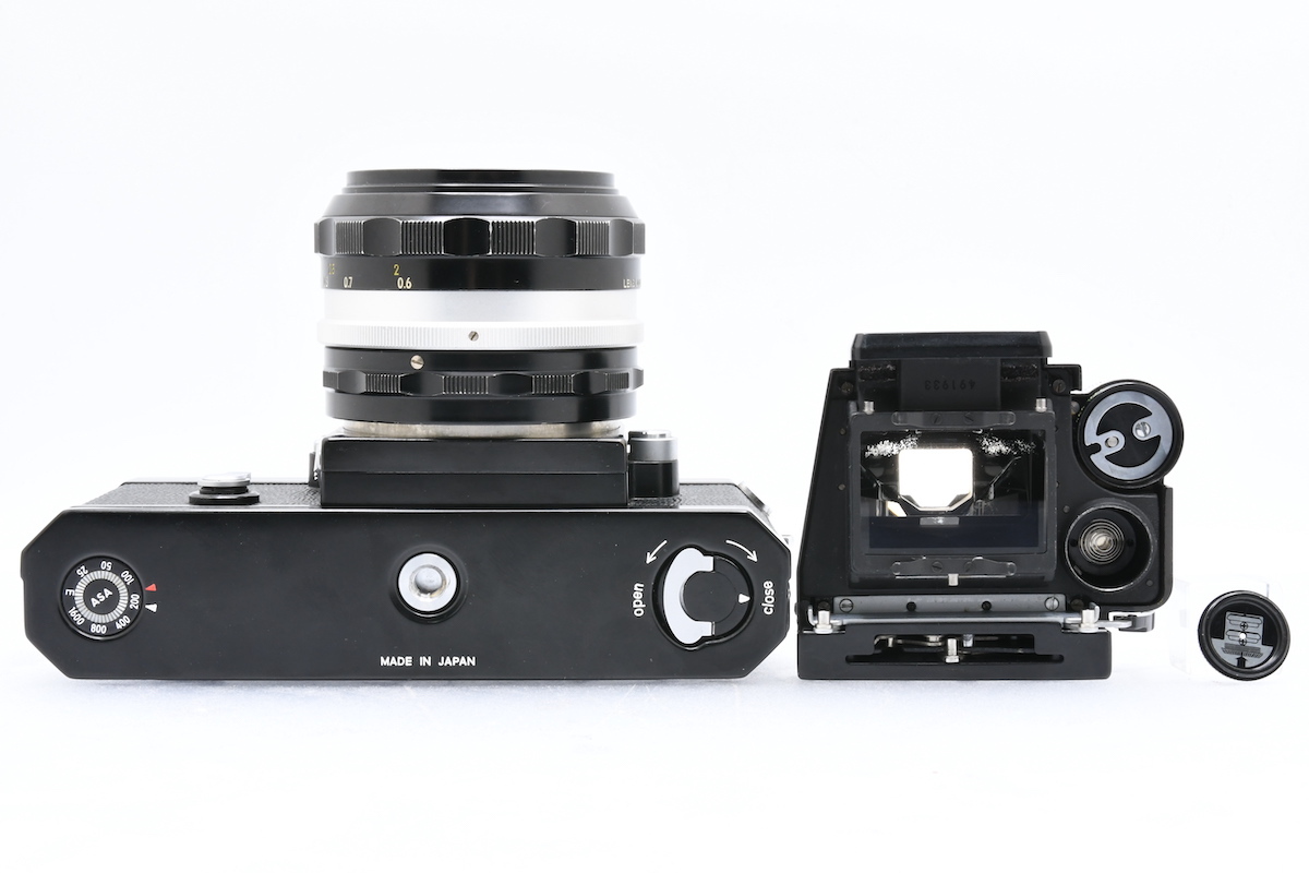 Nikon F中期 696万台 フォトミックFTN + 非Ai 50mm F1.4 ニコン MF一眼レフ 標準単焦点レンズ