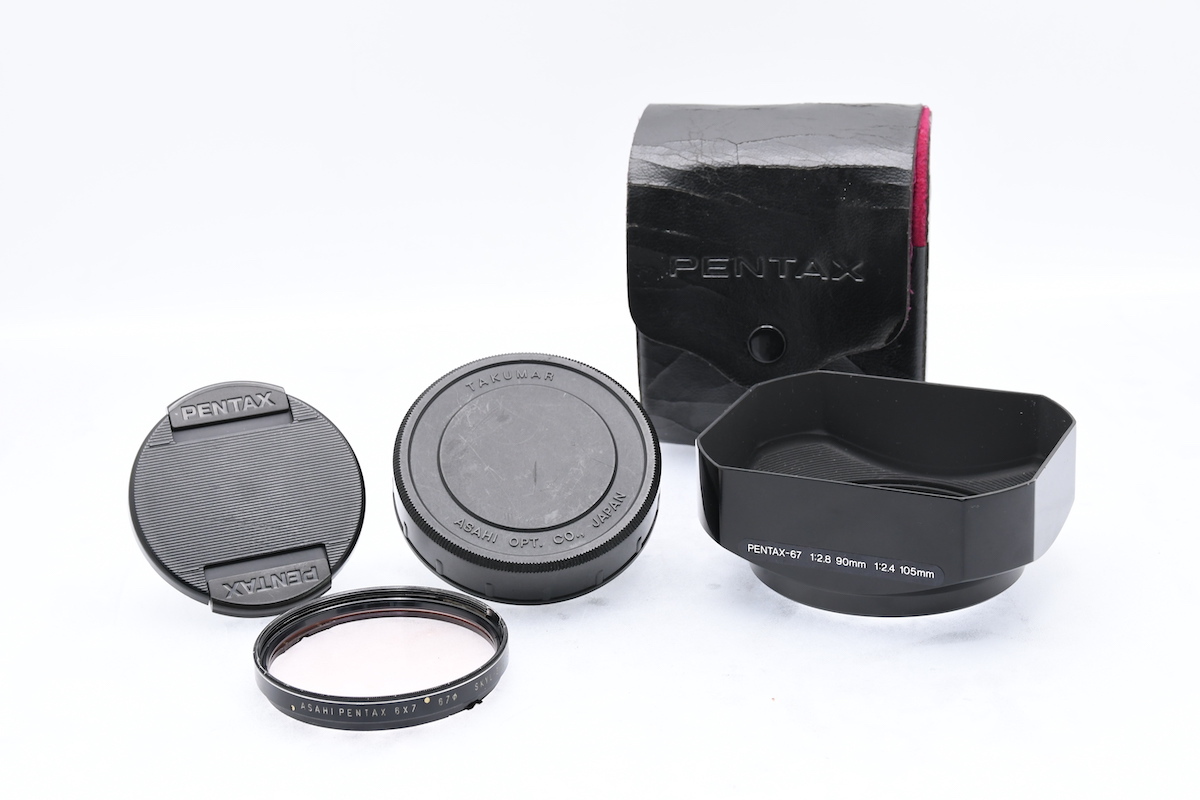 PENTAX Super-Multi-Coated TAKUMAR6×7 105mm F2.4 67マウント ペンタックス レンズの画像10