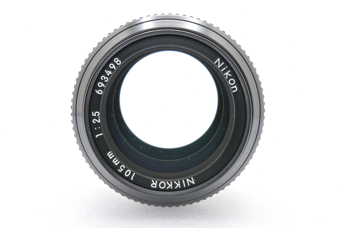 Nikon 非Ai NIKKOR 105mm F2.5 Fマウント ニコン 中望遠 単焦点レンズ 一眼用交換レンズの画像2