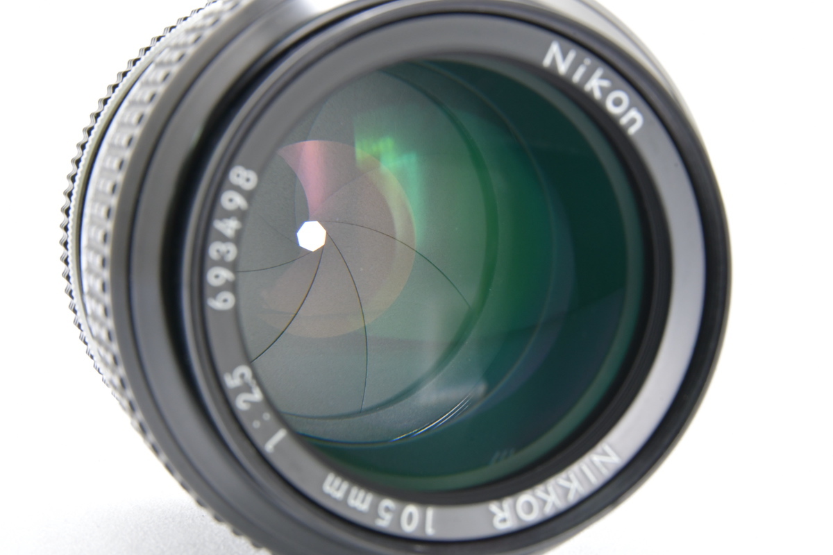Nikon non Ai NIKKOR 105mm F2.5 F mount Nikon middle seeing at distance single burnt point lens single-lens for exchange lens 