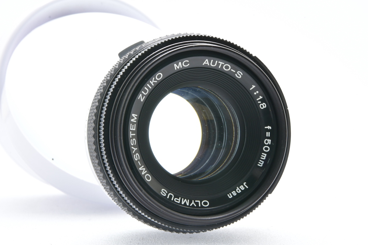 OLYMPUS OM-SYSTEM ZUIKO MC AUTO-S 50mm F1.8 OMマウント オリンパス MF一眼用レンズ