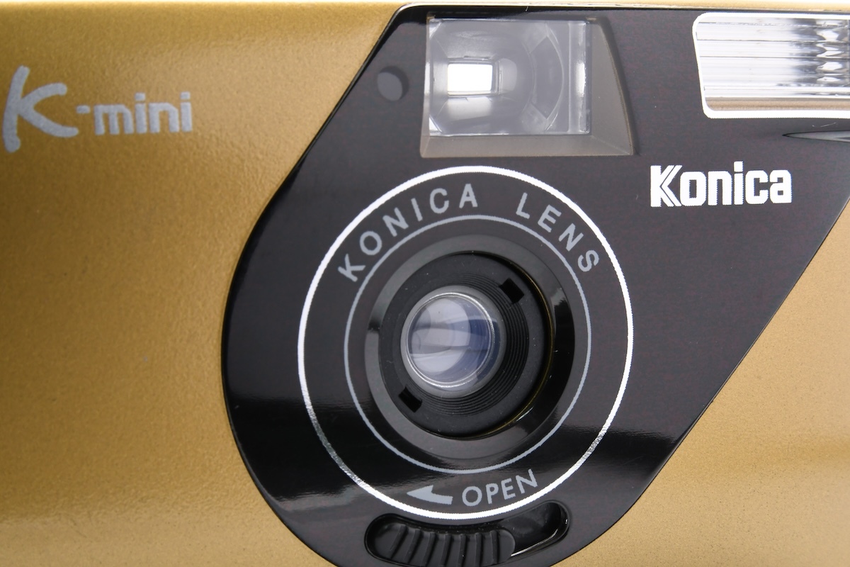 Konica K-mini ゴールド X'MASモデル コニカ AFコンパクト ジャンク品_画像7