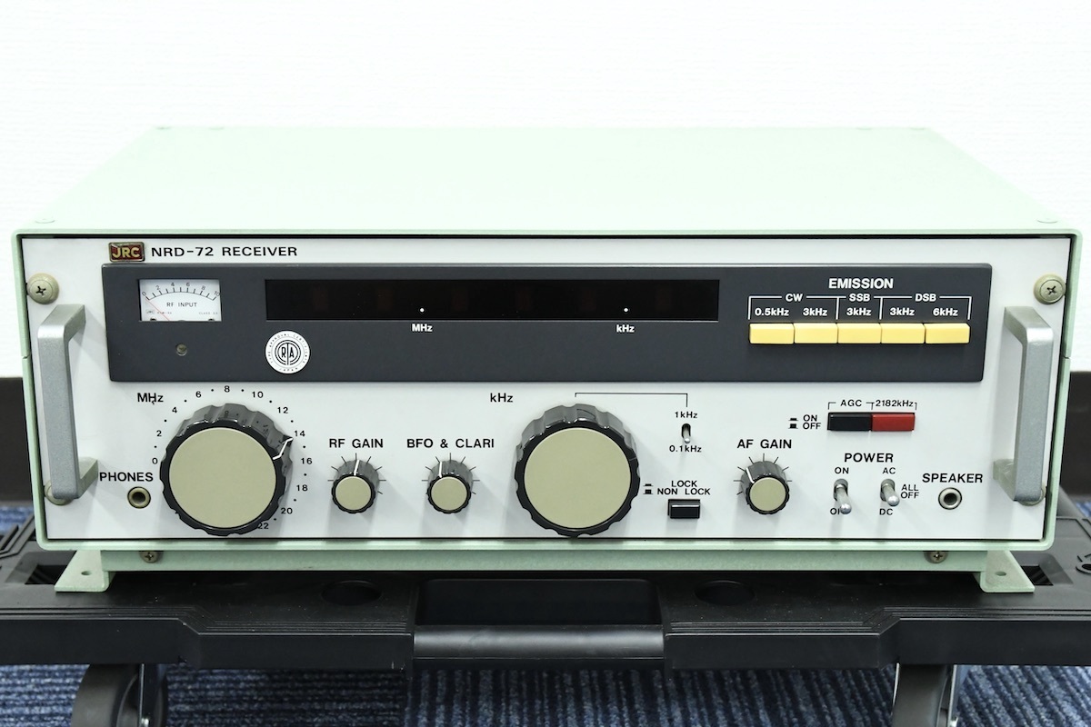 【同梱不可】動作未確認 JRC NRD-72 RECEIVER 日本無線 受信機 レシーバー ■24202