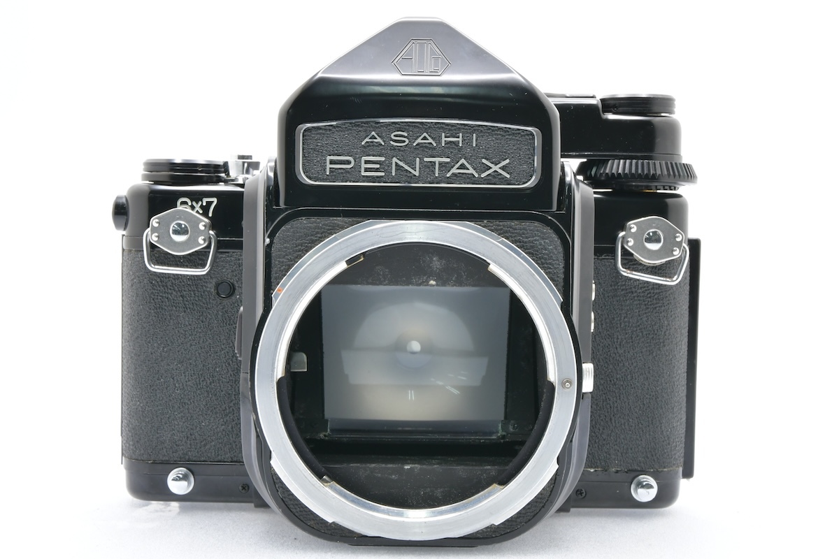 PENTAX 6x7 TTL искатель поздняя версия корпус Pentax MF средний размер пленочный фотоаппарат инструкция есть 