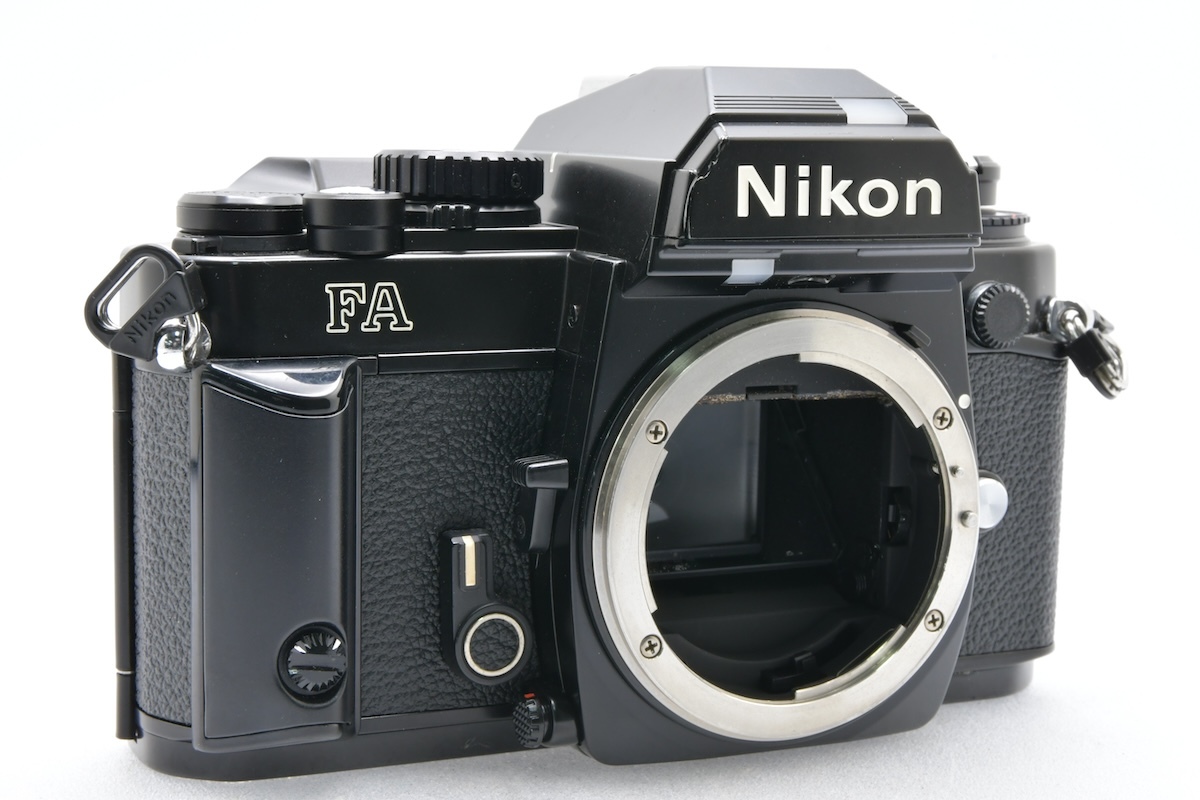 Nikon FA ブラック ボディ ニコン フィルムカメラ MF一眼レフ_画像8