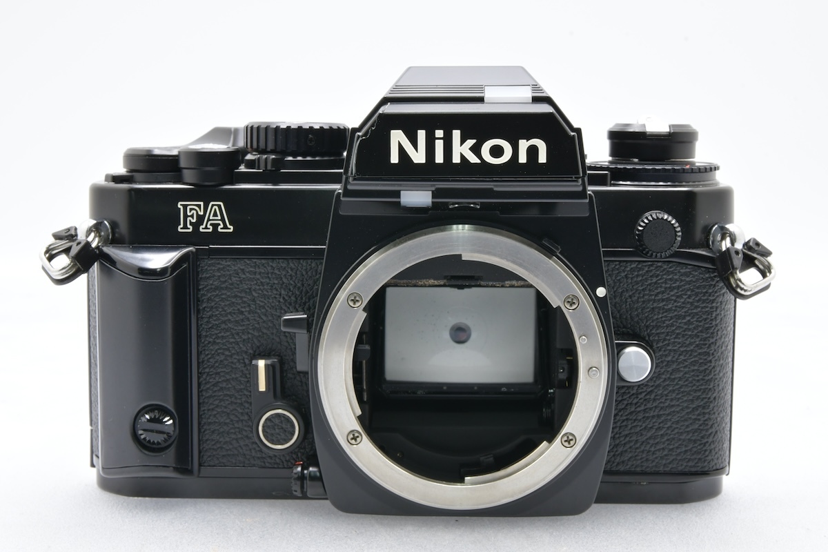 Nikon FA ブラック ボディ ニコン フィルムカメラ MF一眼レフ_画像1