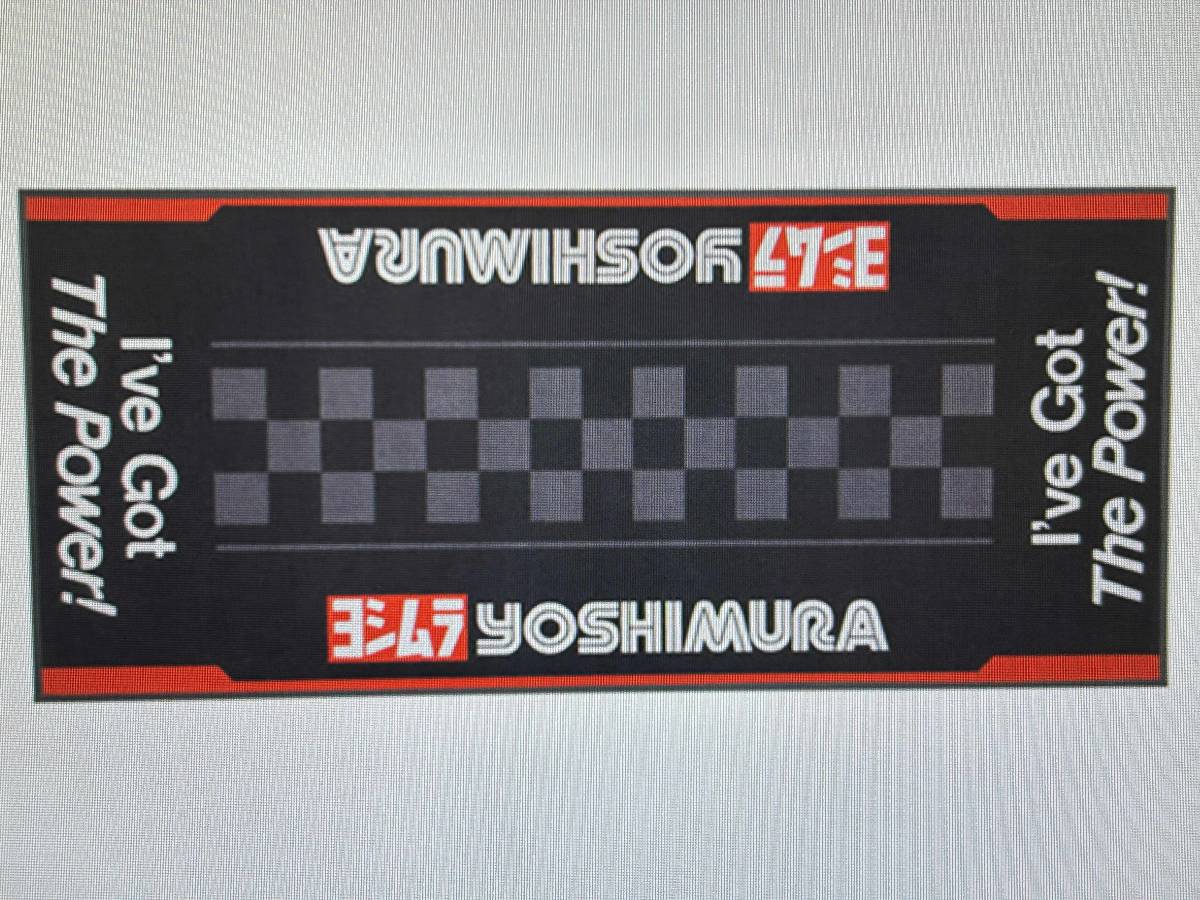 [ unused ] unopened YOSHIMURA Yoshimura racing floor mat regular goods 903-217-2500 (S96)