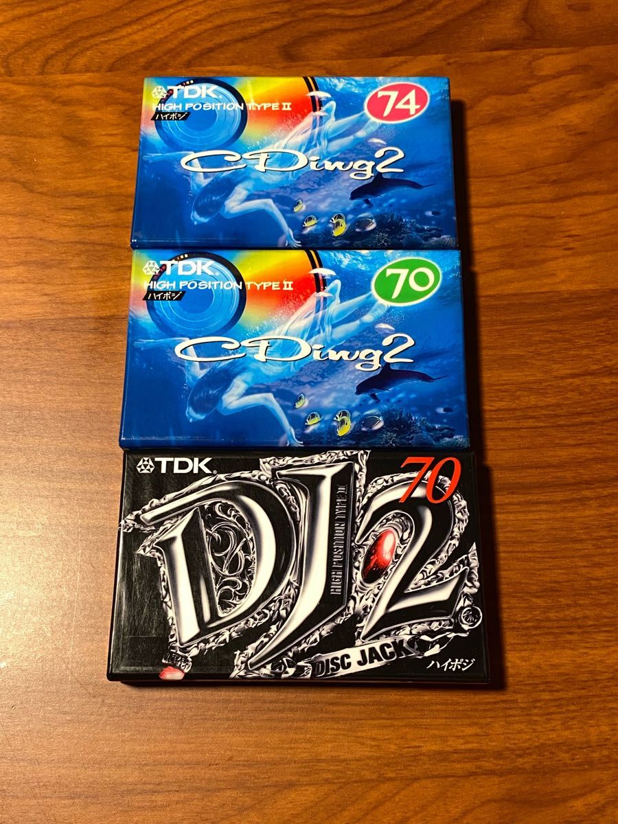 カセットテープ ハイポジション TDK CDing2 DJ2 ★送料込み 