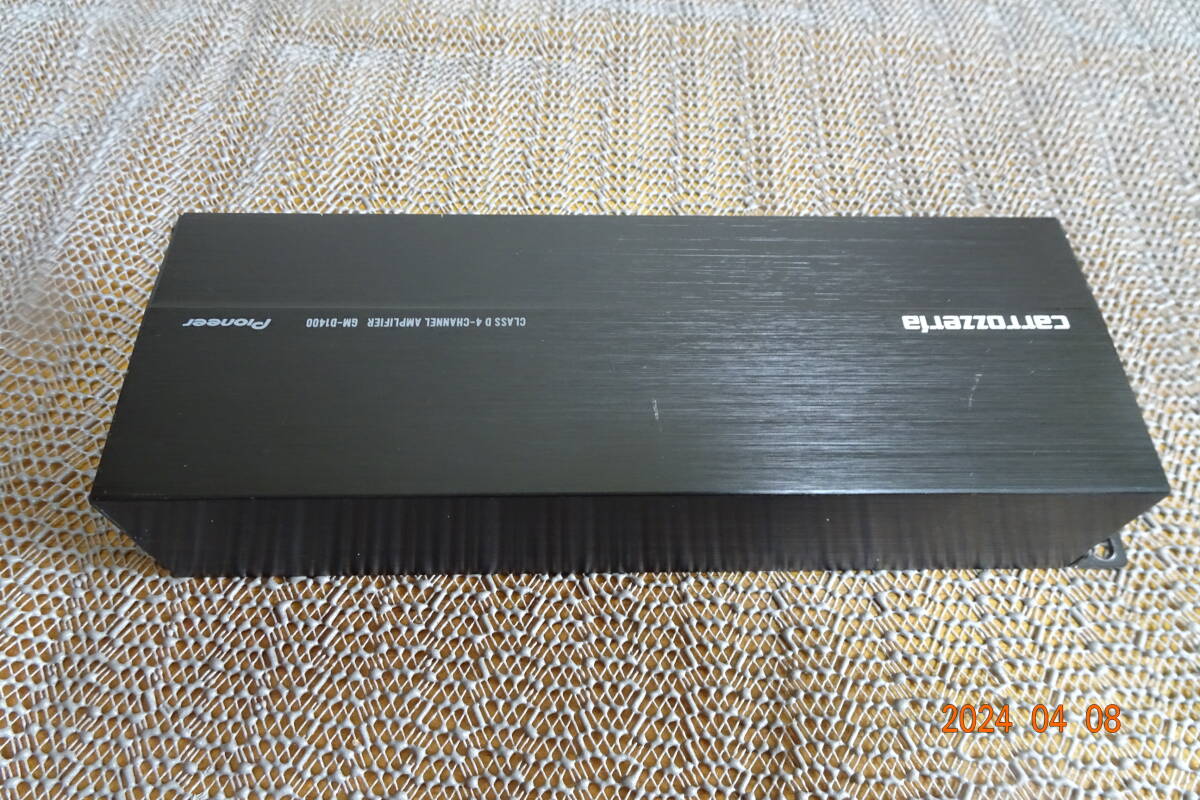 Pioneer パイオニア パワーアンプ クラスD 4チャンネルアンプ GM-D1400-Ⅱ 100W×4 ブリッジャブル  中古品の画像6