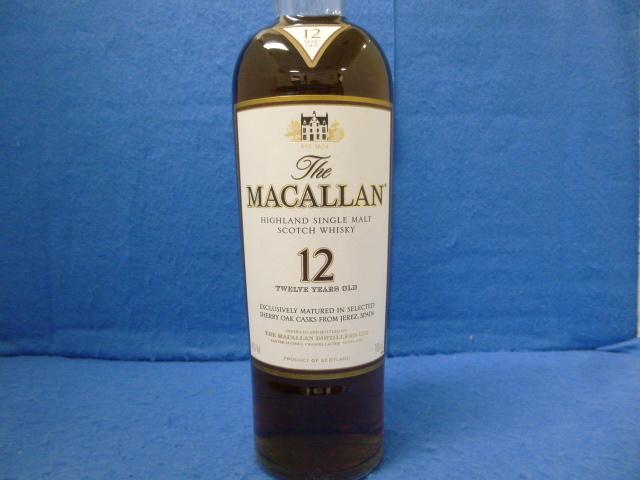 〈T18044〉未開栓 MACALLAN・マッカラン 12年 シェリーオーク ・700ml_画像7