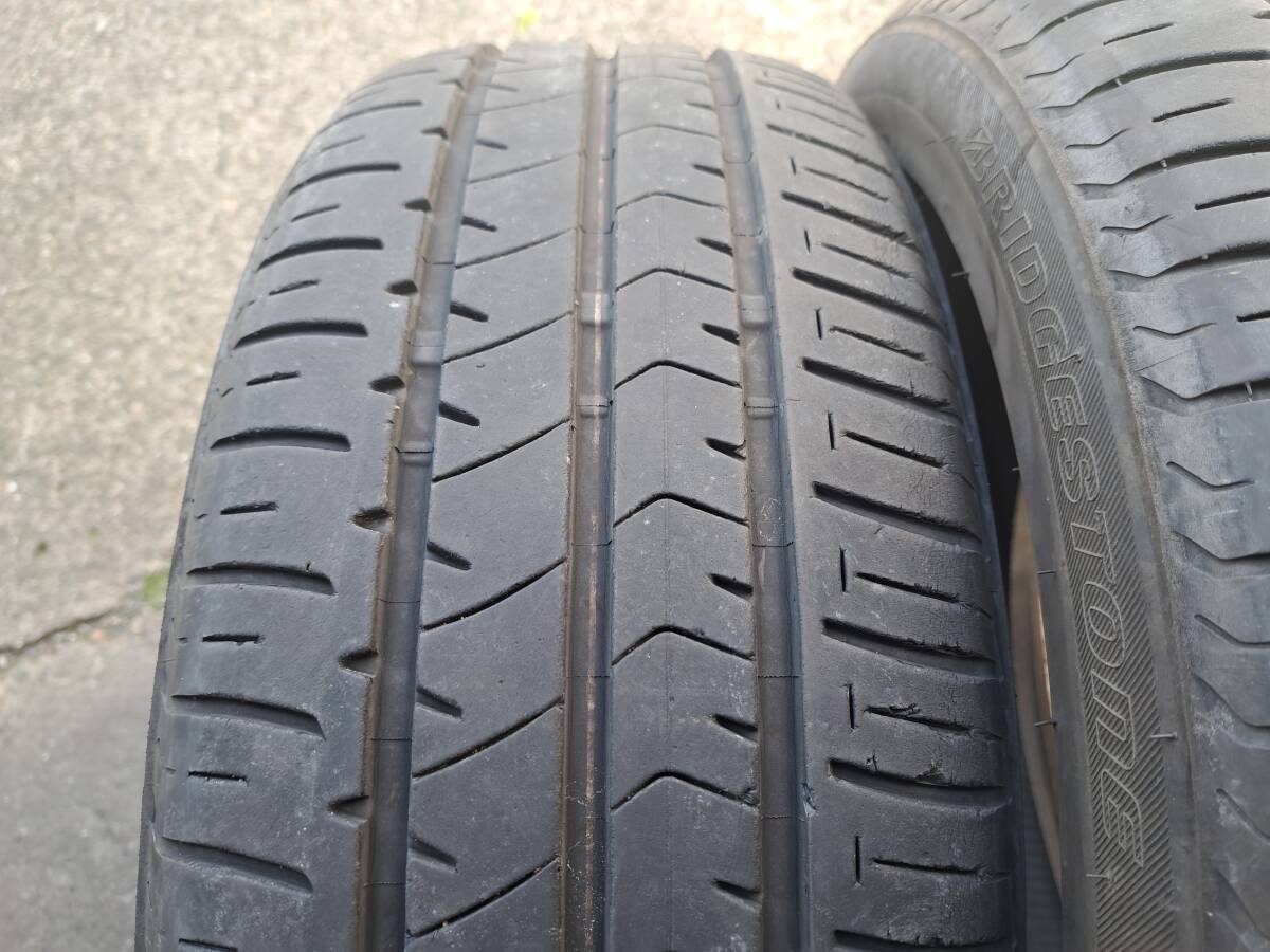 【バリ溝/2018年製/2本】ブリヂストン エコピア NH100RV 205/50R17 オーラ セレナ ラフェスタ インプレッサ プジョー 2008 307 ボルボV50の画像3