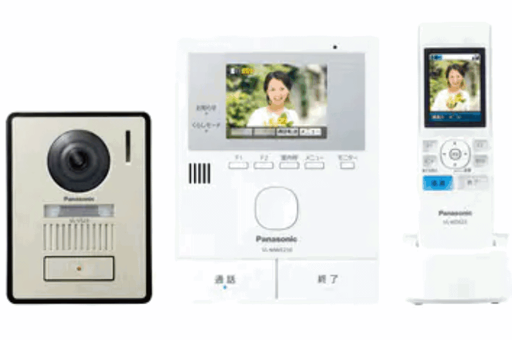 家じゅうどこでもドアホン テレビドアホン VL-SWE210KLA（ワイヤレスモニター子機付）×1セットの画像2