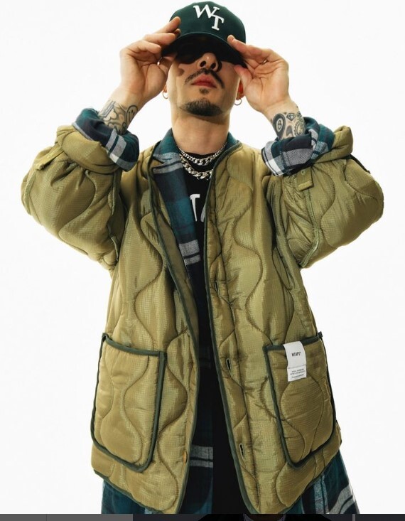 WTAPS WCPO 01 / LS / COTTON FLANNEL TEXTILE GREEN LARGE 03 WTAPS WCPO 01 / LS / COTTON FLANNEL TEXTILE GREEN LARGE 03