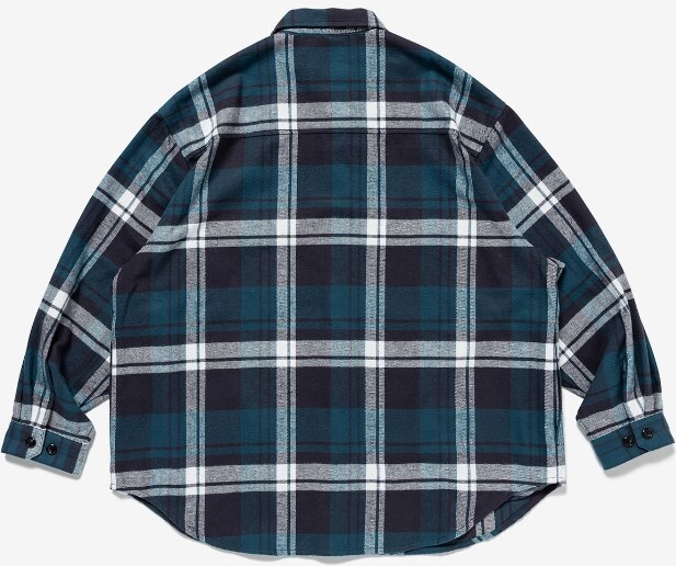 WTAPS WCPO 01 / LS / COTTON FLANNEL TEXTILE GREEN LARGE 03 WTAPS WCPO 01 / LS / COTTON FLANNEL TEXTILE GREEN LARGE 03
