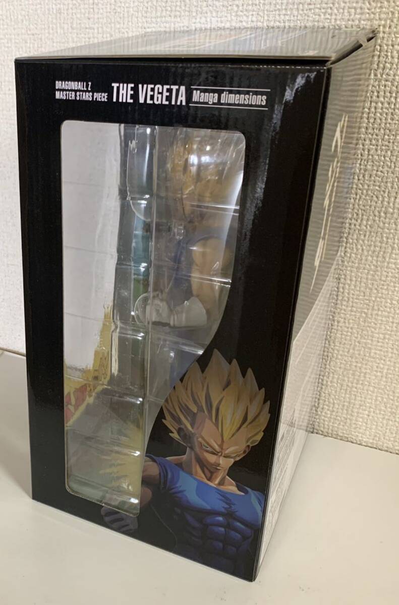 未開封 正規品 海外限定 ドラゴンボールZ フィギュア ベジータ MASTER STARS PIECE マンガディメンションズ 二次元彩色 2D カラー 鳥山明の画像3