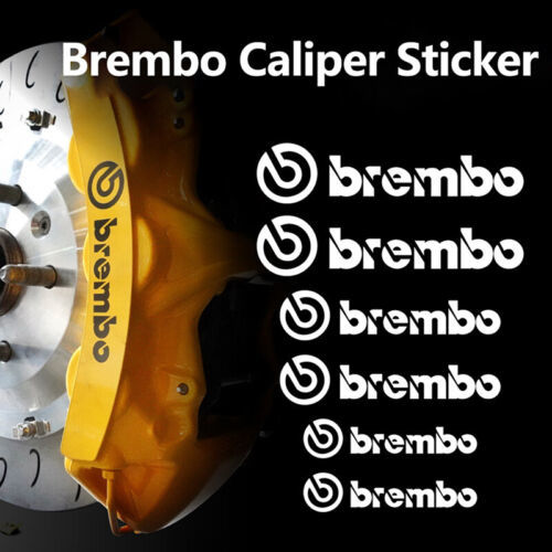 Bremboステッカー ブラック 横11cm×縦13cm (１シート＝大中小 計６枚) ブレンボの画像3