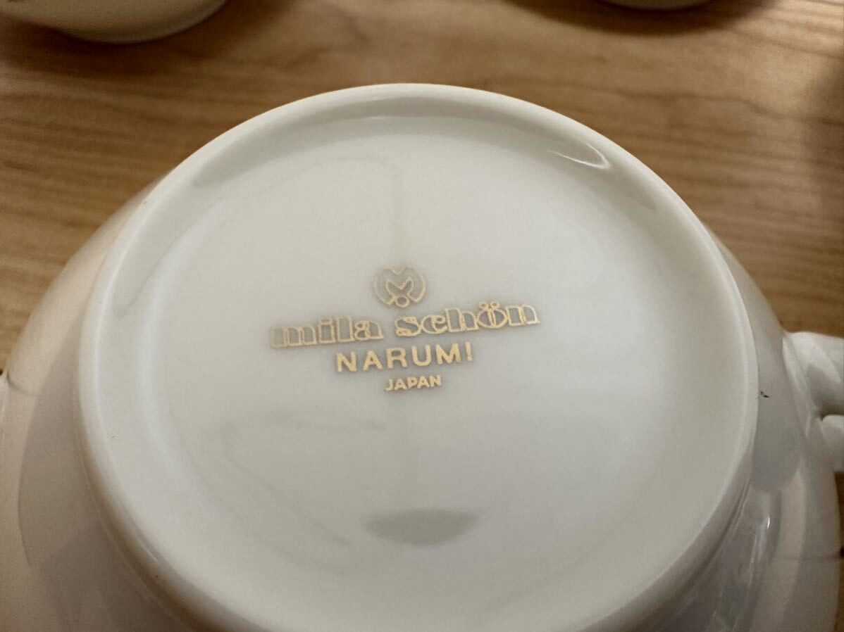NARUMI スープカップ 洋食器 ナルミ カップ 5カップセットの画像4