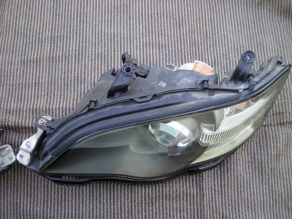 スバル レガシー BP5 純正 HID ヘッドライト 左右 KOITO コイト 100-20792 前期 中古 レガシィ subaruの画像5