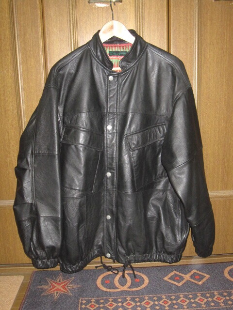 Nasngwam CP LEATHER JACKET L BLACK ナスングワム シーピー Nasngwam CP LEATHER JACKET L BLACK ナスングワム シーピー