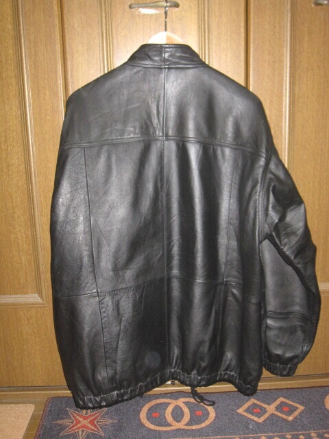 Nasngwam CP LEATHER JACKET L BLACK ナスングワム シーピー Nasngwam CP LEATHER JACKET L BLACK ナスングワム シーピー