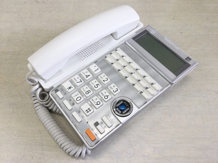 ★本州送料無料★ saxa（サクサ） TD615(W) 18ボタン標準電話機(白) リユース中古ビジネスフォン(管理番号1381)_画像3