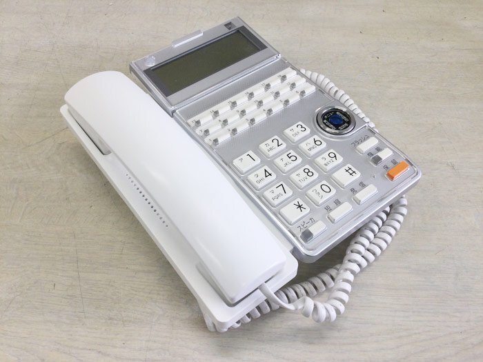 ★本州送料無料★ saxa（サクサ） TD615(W) 18ボタン標準電話機(白) リユース中古ビジネスフォン(管理番号1379)_画像2