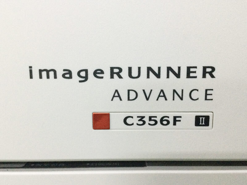 A4 цветная многофункциональная машина Canon iR-ADVANCE C356FII 4 уровень . бумага каждую минуту 35 листов цвет копирование FAX принтер сканер счетчик 135,150 листов F08552