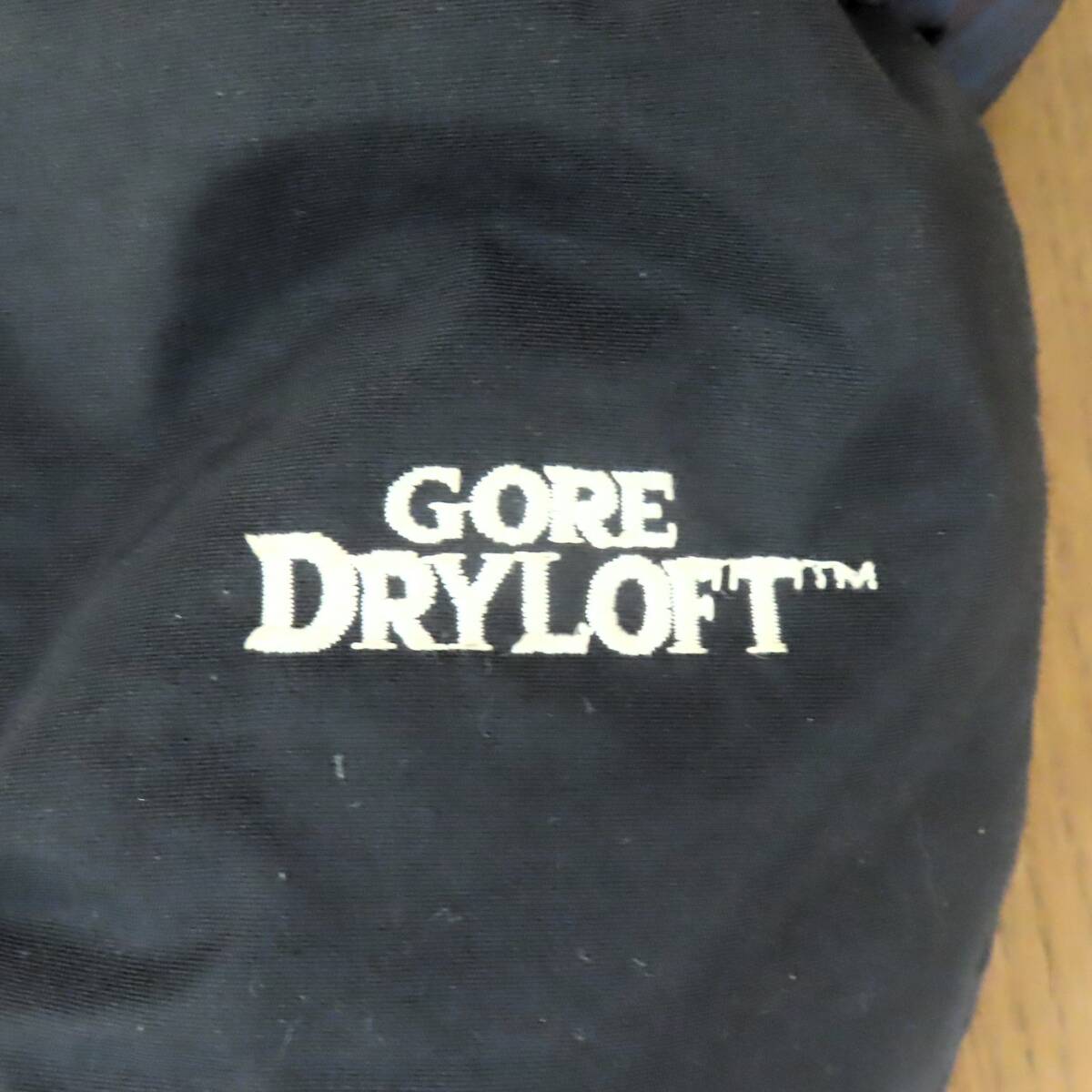 美品 THE NORTH FACE ノースフェイス GORE DRYLOFT ゴアドライロフト ダウンジャケット M メンズ ネイビー系