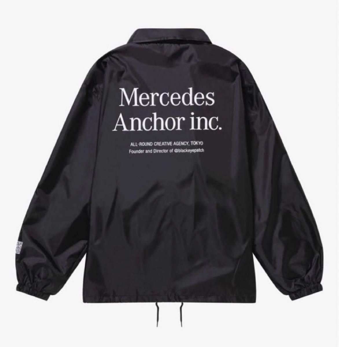 試着のみ Mercedes Anchor Inc Coach jacket アンカーインク  コーチジャケット  ナイロン