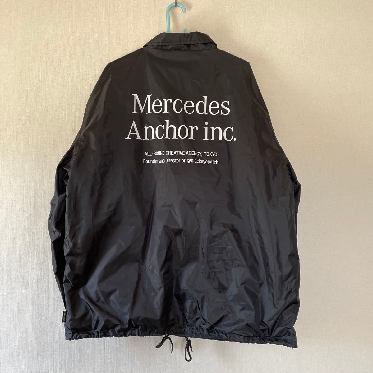 試着のみ Mercedes Anchor Inc Coach jacket アンカーインク  コーチジャケット  ナイロン