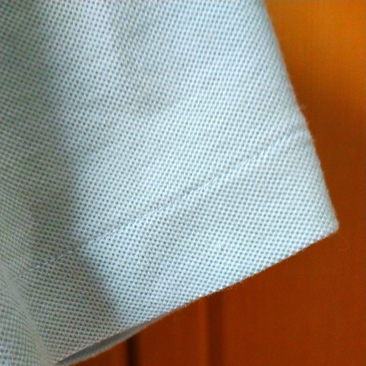 ヒューゴボス半袖ポロシャツL　グリーン系　比較的薄手の上質コットン　ボタンにHUGO BOSSロゴ刻印　サイドにロゴネーム付き