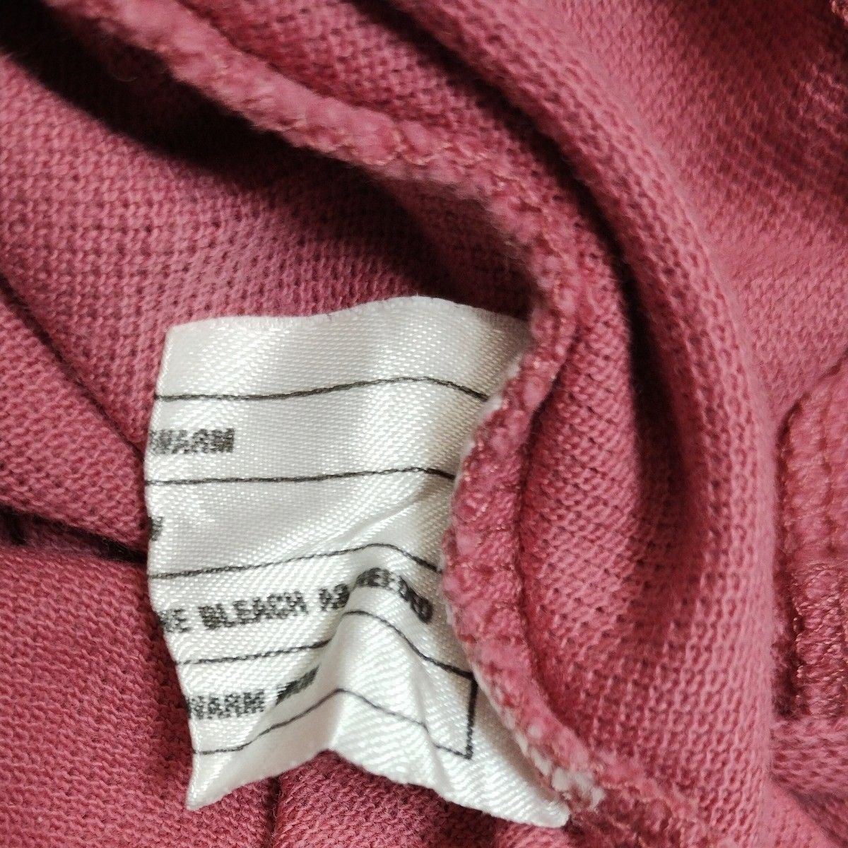 ポロラルフローレン半袖ポロシャツL　ピンク系　王道鉄板の鹿の子編み　コットン100％　Polo by Ralph Lauren