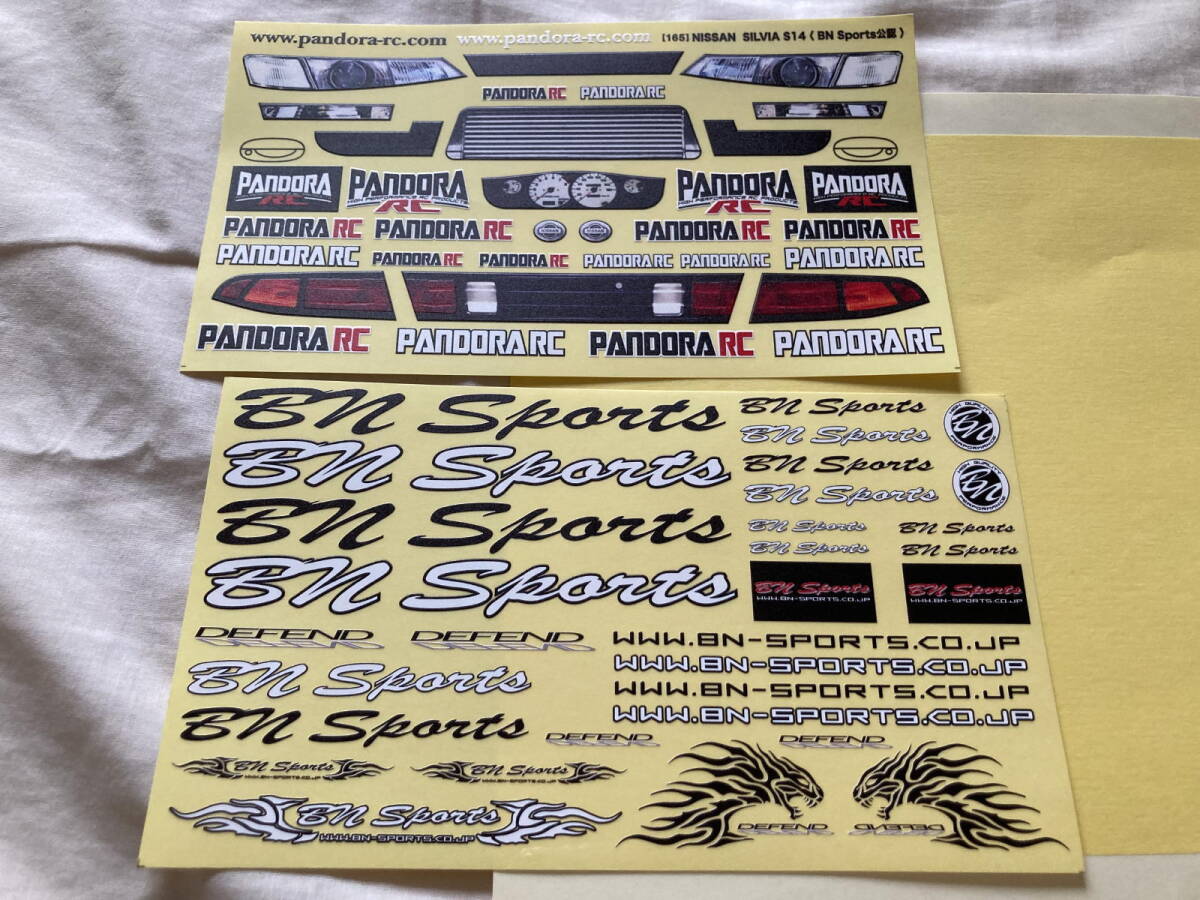 ★☆パンドラ PANDORA 日産 S14 後期 シルビア BN Sport 1/10 ボディー ドリフト ラジドリ用 PAB-3165 新品未塗装用品☆★_画像8