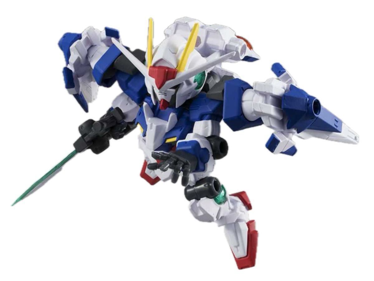 新品】モビルスーツアンサンブル02①ダブルオーガンダム ②オー 新品】モビルスーツアンサンブル02①ダブルオーガンダム ②オー