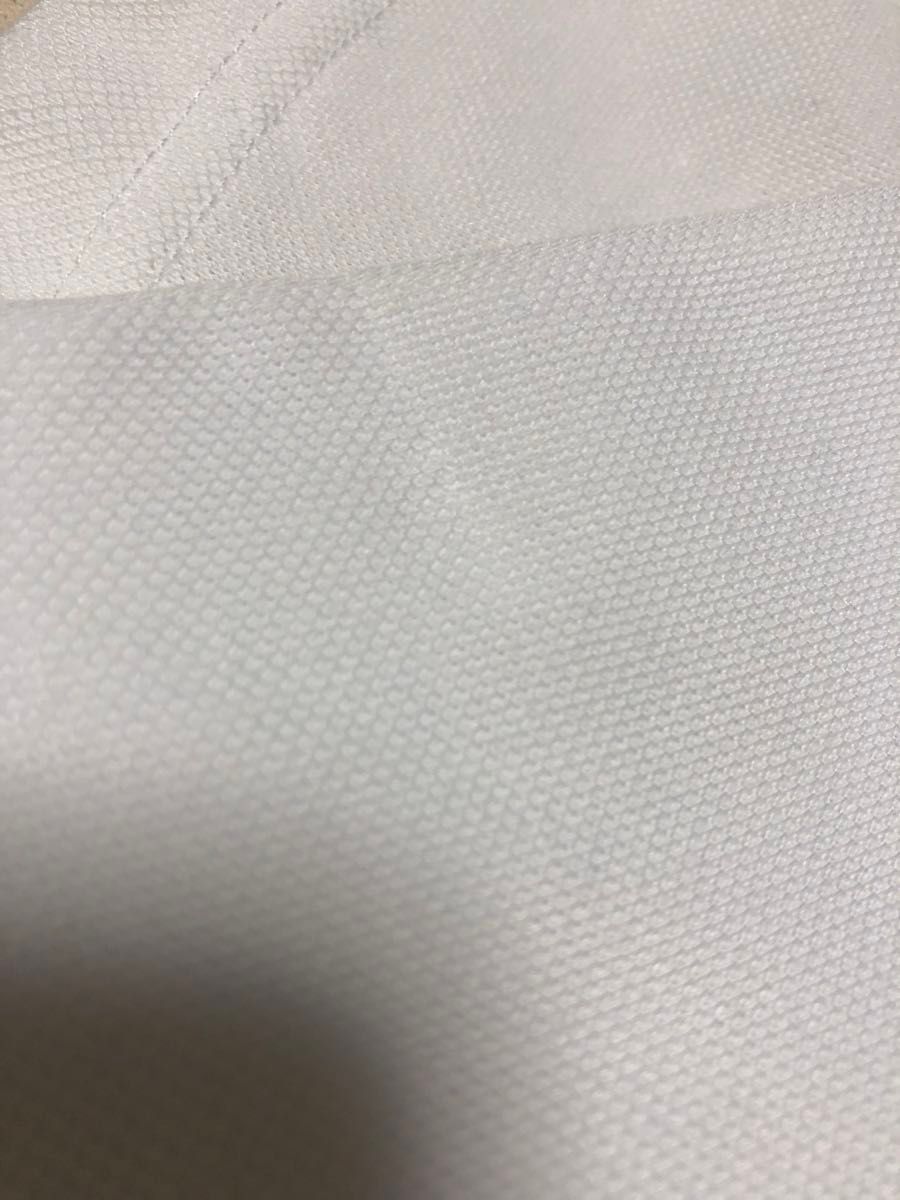 TOROY トロイ　メンズ　ポロシャツ　ホワイト　Lサイズ　脇部分に消臭テープ
