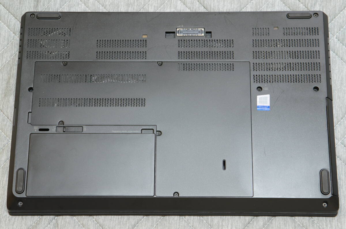 ThinkPad P71 Xeon E3-1505M Quadro P5000 メモリ64G SSD500MB 17.3 4K Win10 Pro カラーキャリブレーション 付属品多数 良品 送料込みの画像5