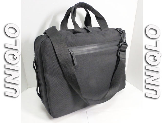 4a1401)UNIQLO Uniqlo 3WAY business bag rucksack shoulder ( black )