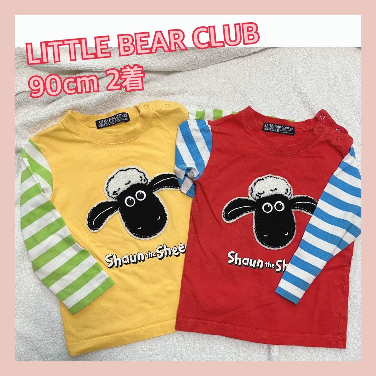 LITTLE BEAR CLUB  リトルベアクラブ　ひつじのショーン　ジョーン　羊　90cm 丸高衣類